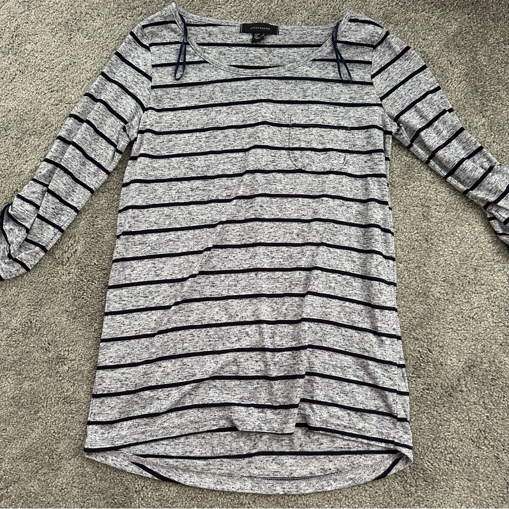 Quarter sleeve tee